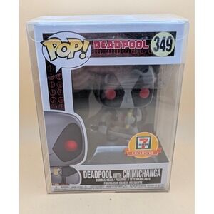 Funko Pop Marvel Deadpool with Chimichanga 349 7-Eleven Exclusive Bobble-Head